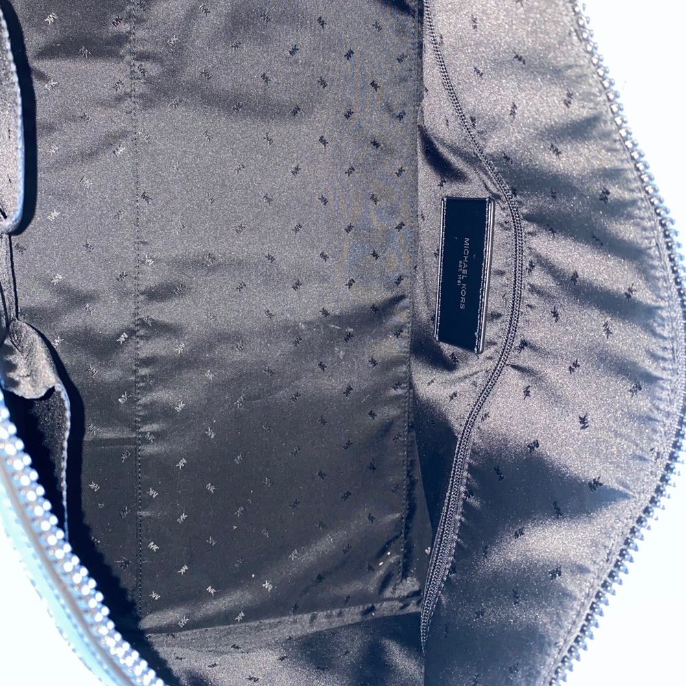 MK duffle bag silver/black - Picture 6 of 6